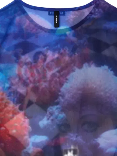Sunnei Top - Multicolor In Blue