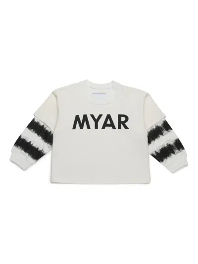 Myar Logo-print T-shirt In White