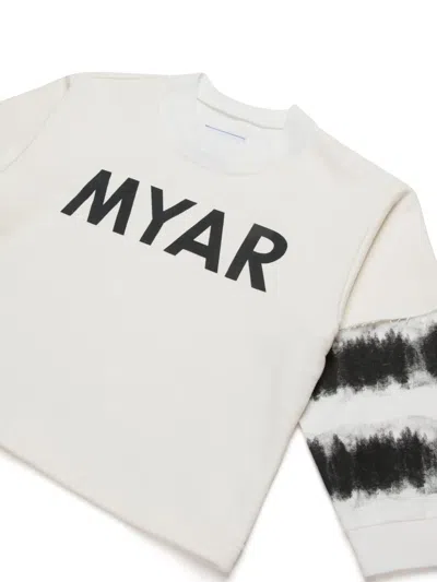 Myar Logo-print T-shirt In White