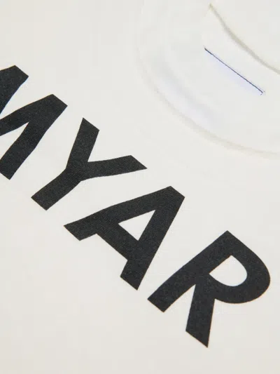 Myar Logo-print T-shirt In White