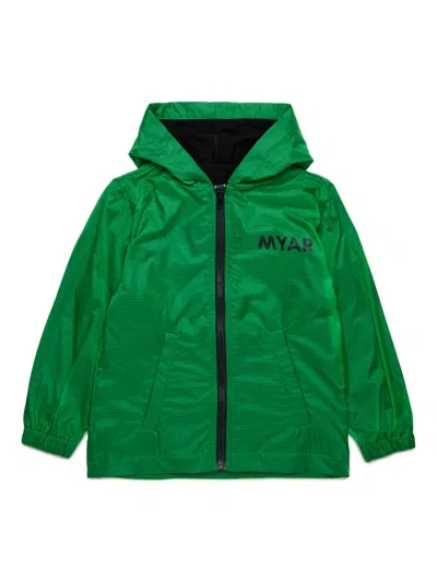 MYAR LOGO-PRINT JACKET 