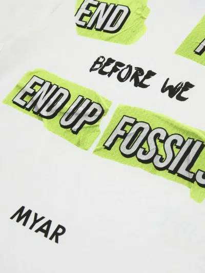 MYAR TEXT-PRINT T-SHIRT 