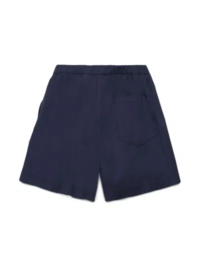 Myar Logo-print Shorts In Blue