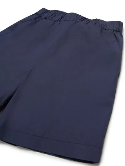Myar Logo-print Shorts In Blue