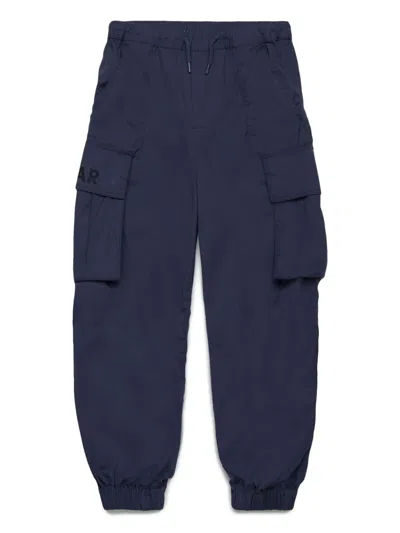 Myar Logo-print Trousers In Blue