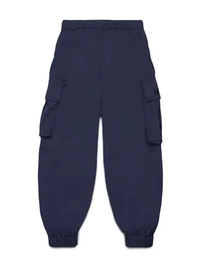 Myar Logo-print Trousers In Blue