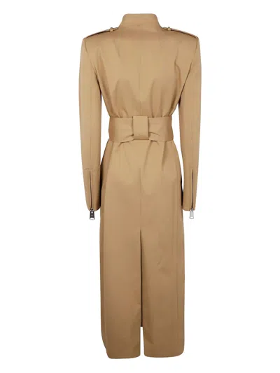 Khaite Maxwell Trench Coat In Neutrals