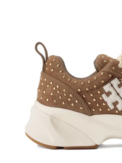 Tory Burch Good Luck Sneakers In Brown