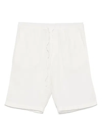 120% Lino Linen Shorts In White