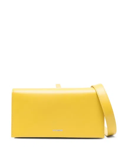 Jil Sander All Day Shoulder Bag In Yellow