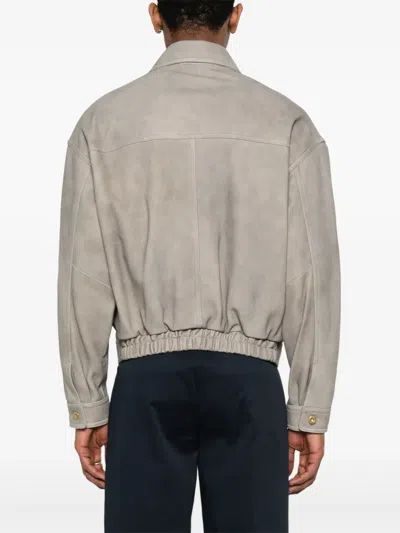 Pence Luis Jacket In Grey