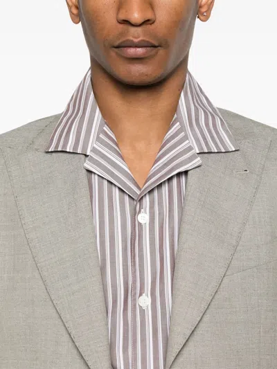 Reveres 1949 Wool Suit In Grey