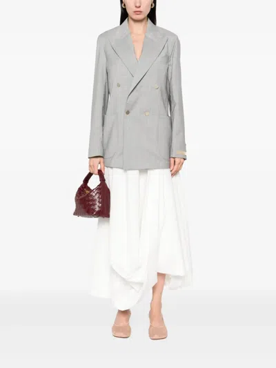 Briglia 1949 Double-breasted Blazer In Grey