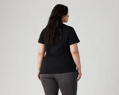 Levi's Logo Perfect T-shirt (plus Size) In Black