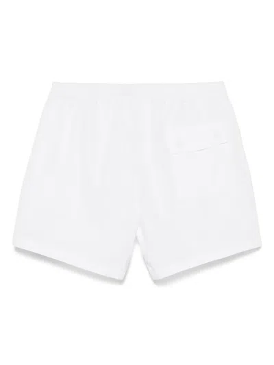 Aspesi Nylon Caprese Ii Swim Trunks In White