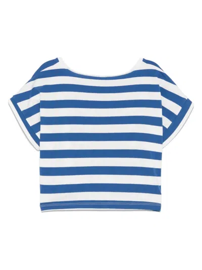 Zhoe & Tobiah Striped T-shirt In White
