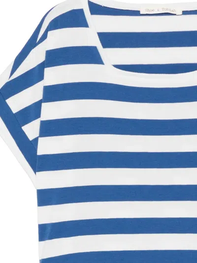Zhoe & Tobiah Striped T-shirt In White