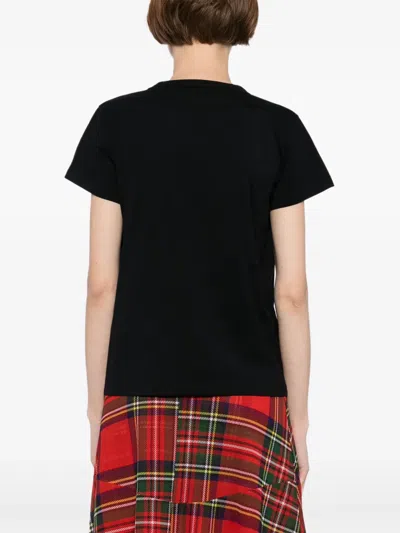 Agnès B. Graphic-print T-shirt In Black