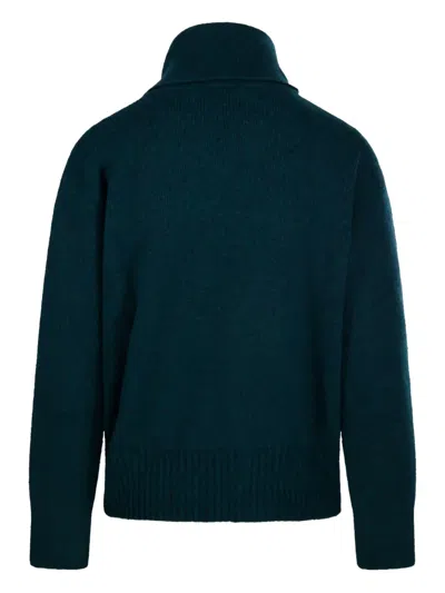 Roberto Collina High Neck Sweater In Green