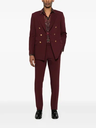 Reveres 1949 Double-breasted Suit In Red