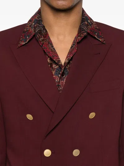 Reveres 1949 Double-breasted Suit In Red