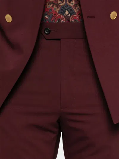 Reveres 1949 Double-breasted Suit In Red