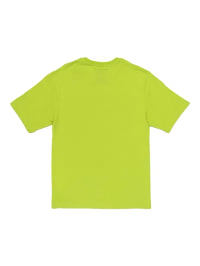 Myar T-shirt In Cotone Deadstock Con Logo  In Green