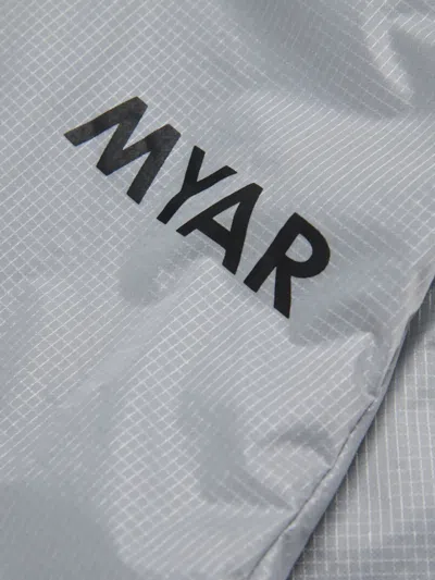 Myar Logo-print Jacket In Grey