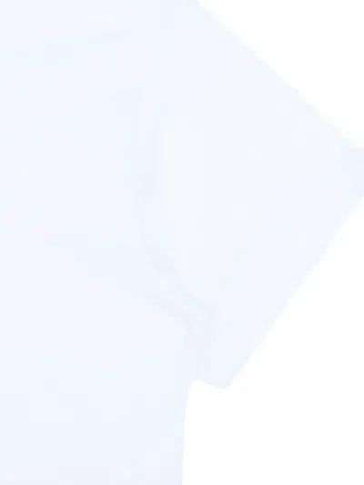 Msgm Logo-print T-shirt In White