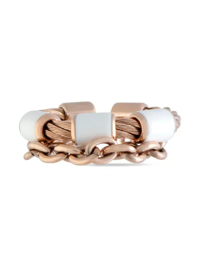 Pre-owned Charriol St. Tropez Ring In Pink