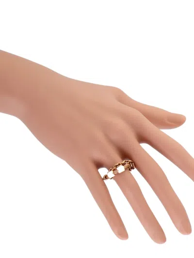 Pre-owned Charriol St. Tropez Ring In Pink