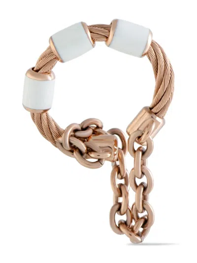 Pre-owned Charriol St. Tropez Ring In Pink
