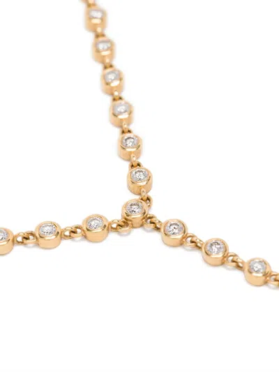 Shay 18kt Yellow Gold Diamond Lariat Necklace In Gold