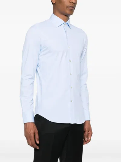 Alessandro Gherardi Long-sleeve Shirt In Blue