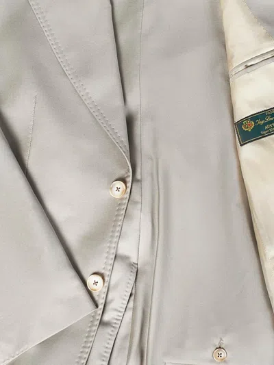 Franzese Collection Franzese Napoli Stefano De Martino Model Suit In Neutrals