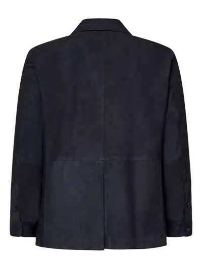 Franzese Collection Franzese Napoli Gianni Agnelli Model Blazer In Blue