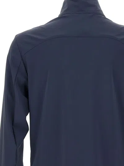Colmar Ottoman-effect Zip-up Sweatshirt In Blue