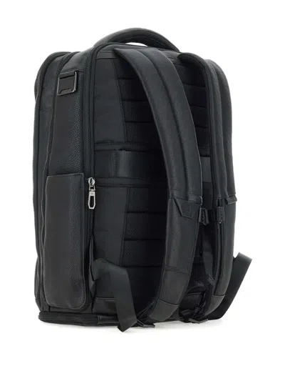 Piquadro 15.6” Laptop Holder Backpack In Black