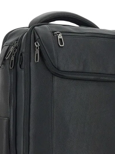 Piquadro 15.6” Laptop Holder Backpack In Black