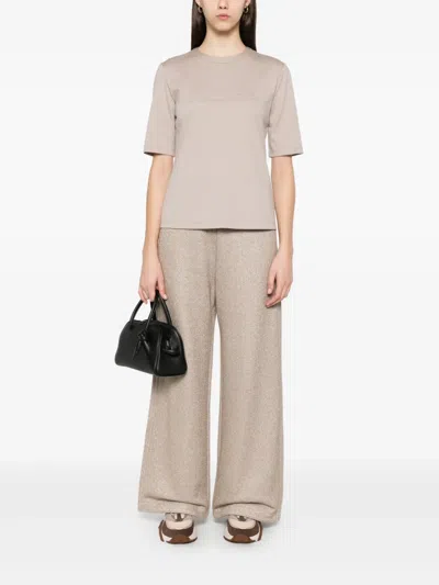 Shop Max Mara Peter T-shirt In Neutrals