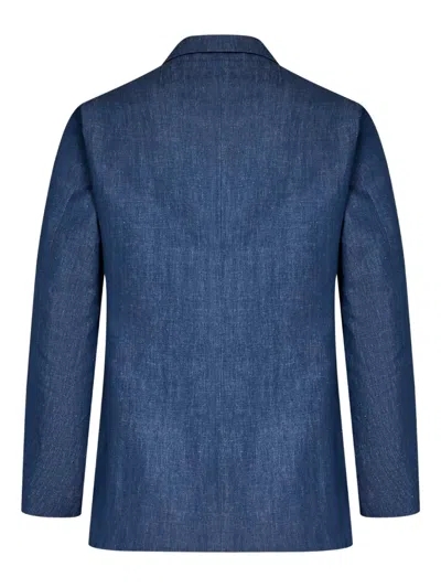 Franzese Collection Franzese Napoli Napoli Model Blazer In Blue