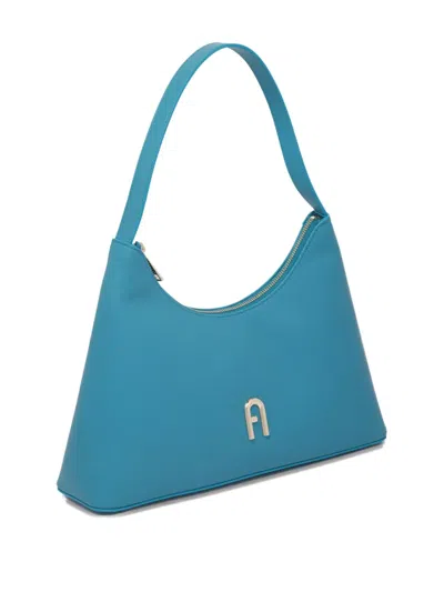 Furla Mini Diamante Shoulder Bag In Blue