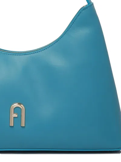 Furla Mini Diamante Shoulder Bag In Blue