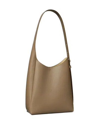 Tory Burch Small Romy Structured Shoulder Bag In Brown