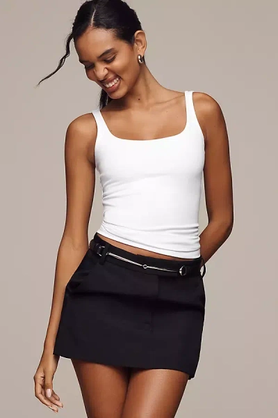 Susana Monaco Essential Everyday Tank Top In White