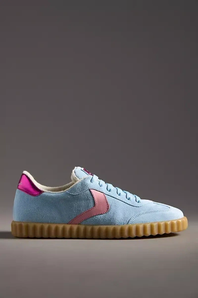 Voile Blanche Ines Low Top Sneaker In Blue