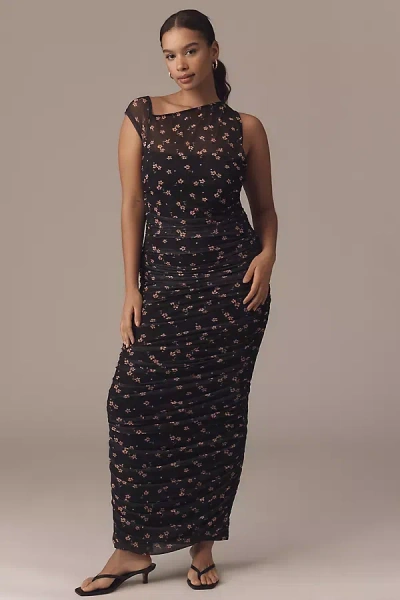 AFRM BIONA MESH MAXI DRESS 