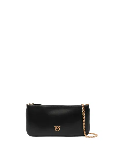 PINKO MINI FLAT HORIZONTAL BAG 