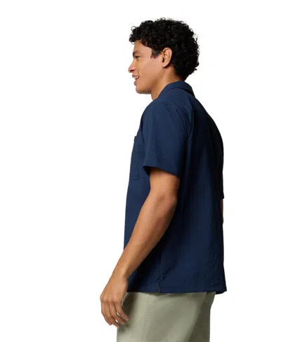 Columbia Men's Utilizer Ss Camp Shirt In Blue