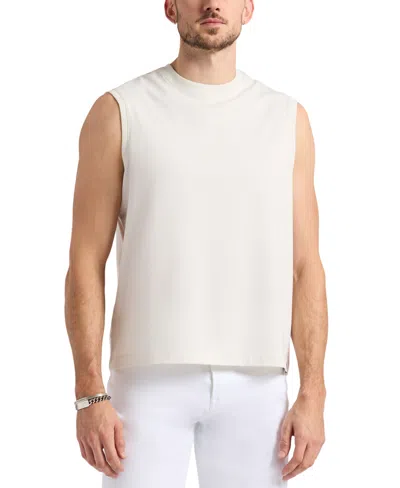 Buffalo David Bitton Men's Relaxed-fit Jersey Tank Top In White
